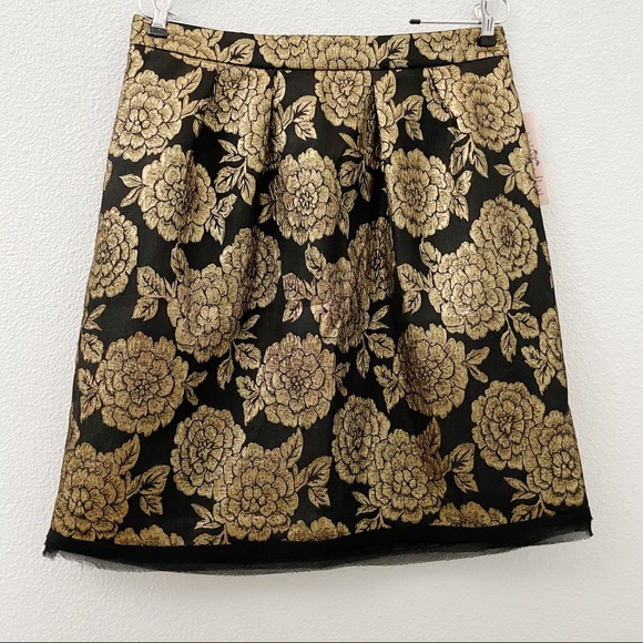 NWT Nanette Lepore Brena Jacquard Skirt size 8 - Picture 2 of 10